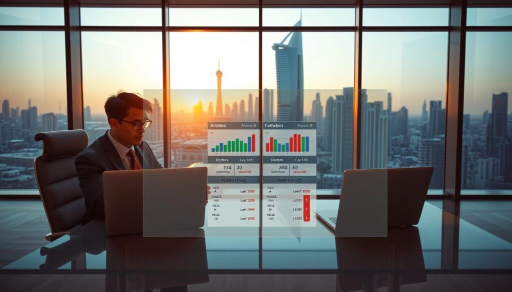 broker comparisons analysis