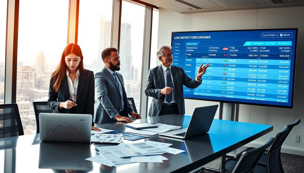 low deposit forex brokers