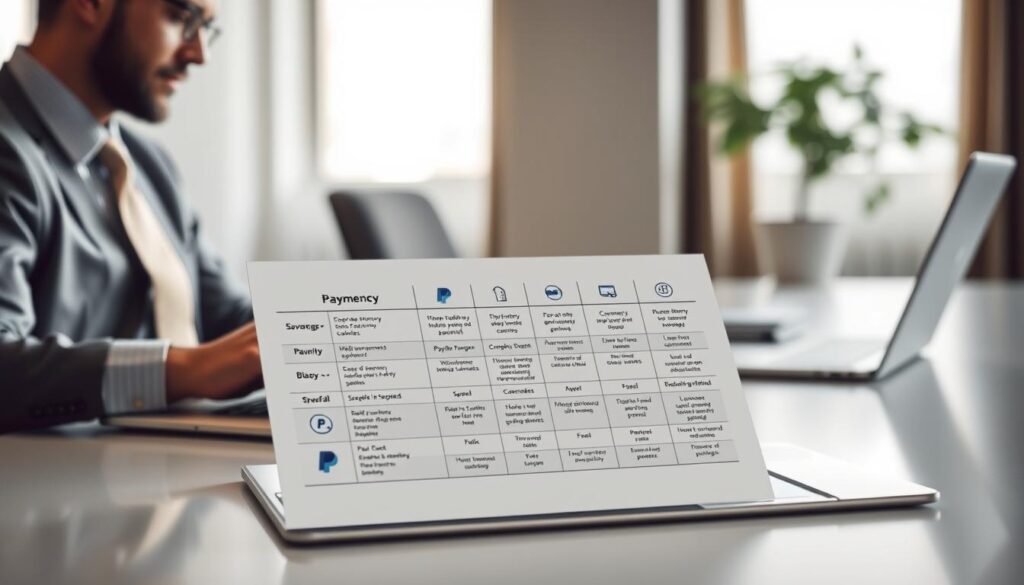 comparing payment methods comparing payment methods