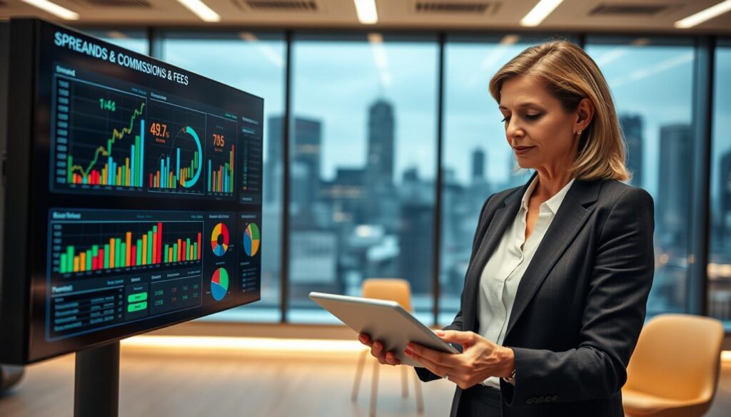 Comparative analysis of spreads and commissions Comparative analysis of spreads and commissions